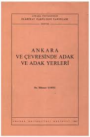 PDF Dosyası - Ankara Üniversitesi Kitaplar Veritabanı