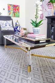 The furnishing and decoration of a room. 5 Chic Glam Coffee Table Decor Ideas Monica Wants It