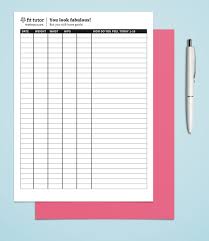 Printable Weight Loss Progress Chart Lamasa Jasonkellyphoto Co