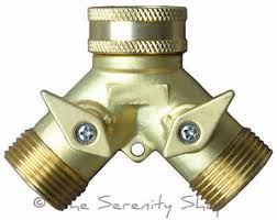 Shop with confidence on ebay! All Brass 2 Two Way Y Tap Connector Dish Washer Washing Machine Feed Splitter Ebay