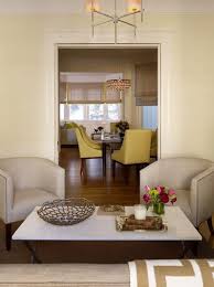 Pale Yellow Walls Vintage Glam Pale Yellow Walls Paint Color Thomas O Brien Bryant Yellow Living Room Colors Yellow Living Room Living Room Furniture Layout