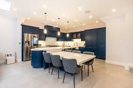 Work with your dinner table to set the tone for your dining ensemble, and give you the perfect perch to settle into a meal. 33 Blue Kitchen Island Ideas Stunning Trends You Can Apply At Your Home