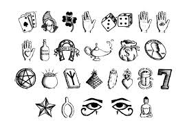 Occult Symbols Google Search Lucky Tattoo Luck Tattoo Lucky Symbols