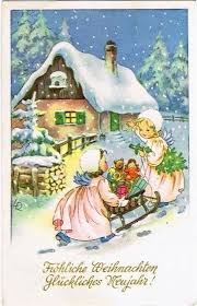 Risultati Immagini Per Luise Rehier Postcards Illustrazione Di Natale Angeli Di Natale E Immagini Di Natale