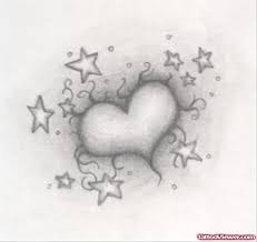 Heart and flower tattoos are really getting popular these days. Stars And Heart Tattoos Designs