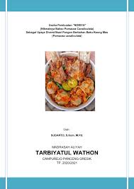 Itulah tadi contoh proposal usaha makanan paling sederhana yang bisa anda buat. Proposal Usaha Kewirausahaan Darto Inside