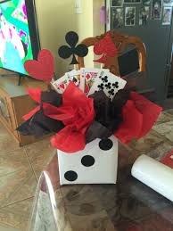 Casino Themed Birthday Party Centerpiece Casino Party Decorations Vegas Theme Party Casino Birthday Party