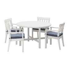 Platte äußerst pflegeleicht und witterungsbeständig. á…á… Ikea Angso 4stuhle 1tisch Holz Div Farben Grosse Auswahl Top Angebote Gartenmobel Set