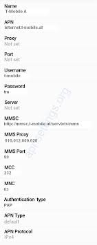 The apn settings should be set to truphone.com and no other settings (password etc) are required to get online. A1 Apn Settings For Android Galaxy S Htc Nexus 4g 5g Apn Settings