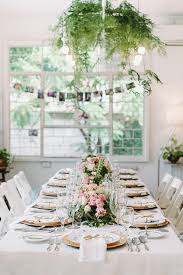 Decorate with metallic candles and small floral centerpieces, or use fresh herbs. Civil Wedding In A Restaurant Philippines Wedding Blog