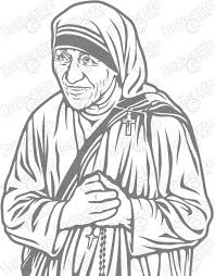 Mensagens, pensamentos e frases curtas de madre teresa de calcutá. Madre Teresa De Calcuta Vectorial Para Corte Y Grabado