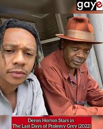 It's Friday, time for a #GayeFlashback! Gayes, do you remember Lionel from  Netflix's “Dear White People”? Actor DeRon Horton played the iconic black  gay lead character in the show! #Swipe to see