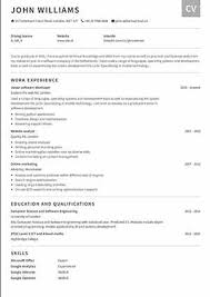 Cv Examples Use Our Templates To Professionally Format Your Cv