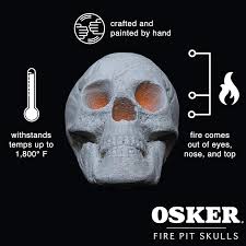 Best house plants low light; Buy Osker Ceramic Fireproof Fire Pit Skull Log For Bonfire Campfire Fireplace Firepit For Gas Propane Or Wood Fires 9 Inch Light Beige Online In Indonesia B0811c9z9v