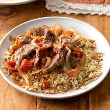 Because they originate from an active muscle, these boneless steaks are quite lean but can be tough if prepared incorrectly. Sirloin Strips Over Rice Recipe How To Make It Taste Of Home