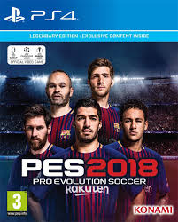 Download the pes 2018 file on google drive step 3: Ps4 Pro Evolution Soccer Pes 2018