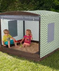 Fun In The Sun Cabana Sandbox Zulily Met Afbeeldingen Buiten Spelen Zandbak Speelgoed