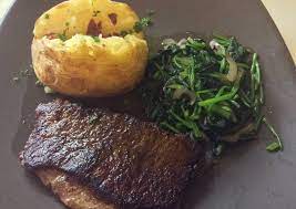 For a perfect pan seared steak you want a steak at least 1½ inches thick with good marbling. Steak Pan Seared Medium Well You Will Love This Taste And Perfect Crust Recipe By K Ree Cookpad