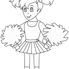 They are printable cheerleading coloring pages for kids. Cheerleading Coloring Pages Birthday Printable