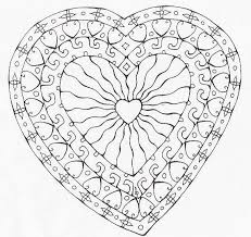 Ce dessin a été mis à la disposition des internautes le 07 février 2106. Coloriage Mandala Coeur A Colorier Dessin A Imprimer Coloring Pages Mandala Cards