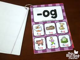Short Vowel Word Family Cards This Reading Mama