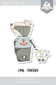 Das Dachsmadchen Bekommt Ein Geschwisterchen Ein Kleiner Dachs Auf Grosser Fahrt Der Kapitan Der Sieben Weltbadewannen K Bugelbilder Motive Oskars Bugelbilder