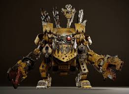 Cgtalk Deff Dread Pawel Pojedynek 3d Kriegshammer Zbrush Figur