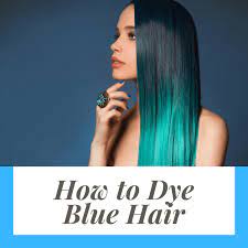 Rinse your hair with a mixture of water and white vinegar immediately after keep one centimeter from the scalp and then proceed to half inch thin streaks at the middle. How To Dye Blue Hair Bellatory
