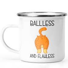 Vet Tech Gift Appreciation Funny Veterinarian Camping Mug Balless And  Flawless Coffee Cup Animal Lover Gift For Men For Woman White 12 Oz :  Amazon.ca: Home