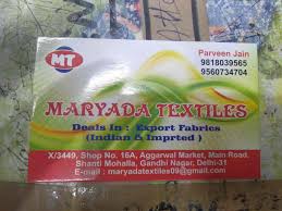 Soma textiles & industries ltd. Maryada Textile Gandhi Nagar Fabric Retailers In Delhi Justdial