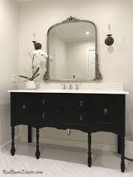 Antique Bathroom Vanity For Single Or