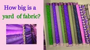 One cubic yard is equal to 27 cubic feet and 46656 cubic. How Big Is A Yard Of Fabric How Wide How Many Inches Etc