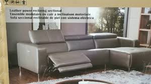 Enjoy free shipping on most stuff, even big stuff. Costco Leather Power Reclining Sectional Modern 1 399 Youtube