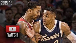 For years now, russell westbrook has been compared with rose, as everybody said rose was westbrook before westbrook. Derrick Rose Vs Russell Westbrook Pg Duel Highlights 2015 12 25 Thunder Vs Bulls Sick Youtube