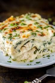 Chicken Lasagna Recipe Video Natashaskitchen Com Chicken Lasagna Recipe Chicken Lasagna Lasagna Recipe