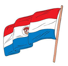 Salve, argentina, bandera azul y blanca, jirón del cielo en donde reina el sol; Dia De La Bandera Paraguaya Escolar Abc Color