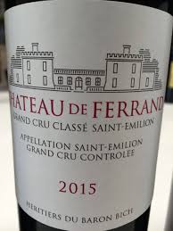 Château de Ferrand 2015 – Saint-Emilion Grand Cru | Vertdevin