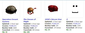 Pages should not be added manually to this category. 3 Hats And A Face The Roblox Vault