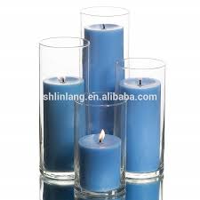 Set of 3 clear glass. China Super Lowest Price Plastic Vitamin Bottle With Screw Cap 2018 Linlang Wholesale Tall Clear Glass Tube Candle Holders Glass Pillar Candle Holder Linlang Manufacturer And Supplier Linlang