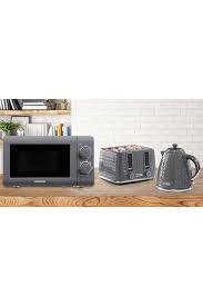 Kettle will need to be descaled kettle, toaster and microwave set. Daewoo Argyle 4 Slice Toaster Kettle And Microwave Set Studio