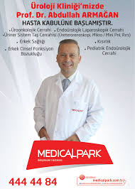 Türkiye'de üroloji alanında en tecrübeli hekimlerden Prof. Dr. Abdullah  Armağan yenilenen üroloji kliniğimizde hasta kabulüne başlamıştır. Atatürk  Üniversitesi Tıp Fakültesi mezunu olan Prof. Dr. Armağan, uzmanlık  eğitimini İstanbul Üniversitesi Tıp ...