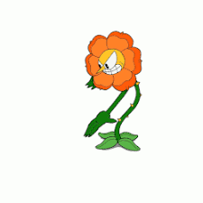 The perfect animated type flower animated gif for your conversation. Cagney Carnation Cuphead Wiki Fandom