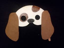 Read how to make masks easy new way to make a mask for masquerade halloween and dressup fun ebooks online. Dog Paper Plate Mask Paper Plate Masks Animal Masks Animal Costumes