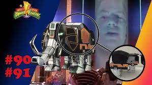 Montez le Megazord des Power Rangers n°90 et 91