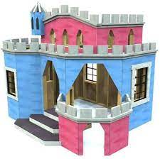 Proudly made in thailand utilising exhuasted rubber wood plantations to create fabulously fun and ethical wooden toys. Indoor Princess Castle Plan Play Houses Build A Playhouse Castle Plans