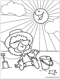 Maybe you would like to learn more about one of these? Sunbathing On Hawaii Beach Coloring Pages Beach Coloring Pages Coloring Pages For Kids And Adults