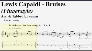 Bruises Lewis Capaldi Fingerstyle Guitar Tab Youtube When the saints go marchin' in. bruises lewis capaldi fingerstyle guitar tab