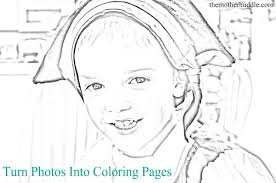 Although there are likely several ways to accomplish this, i recently discovered a free app called colorscape available for both iphones and ipads. Turn Photographs Into Coloring Pages The Mother Huddle Coloring Pages Whale Coloring Pages Online Coloring Pages