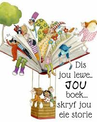 Dis Jou Lewe Jou Storie Skryf Jou Eie Boek Afrikaans Greetings Cartoon
