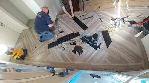 Original article and pictures take herringbone wood best engineered wood flooring flooring inspiration wood tile floors home floor design house design flooring luxury vinyl plank. Herringbone Vinyl Plank Youtube